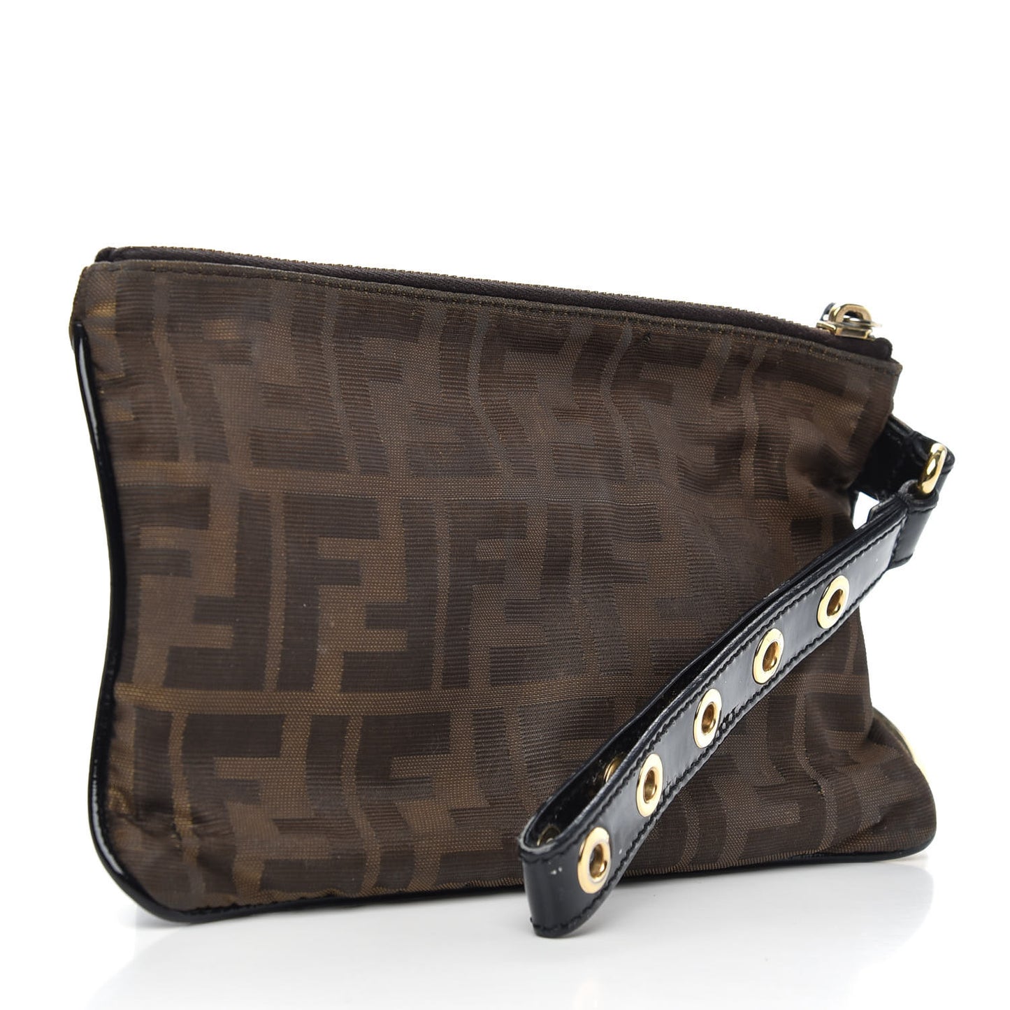 Patent Zucca Beauty Pouch Tobacco Black