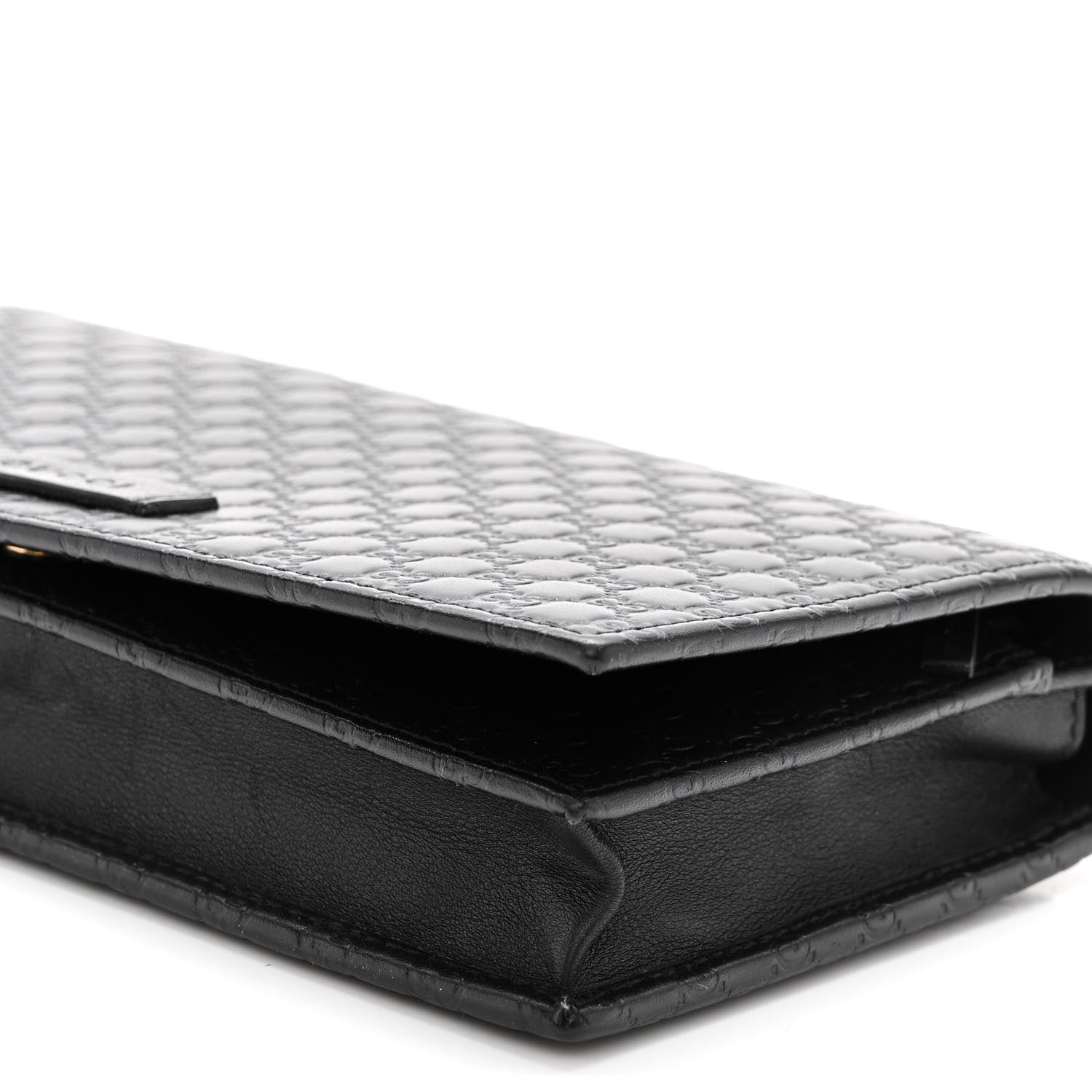 Gucci Microguccissima Crossbody Wallet Black 9 of 9