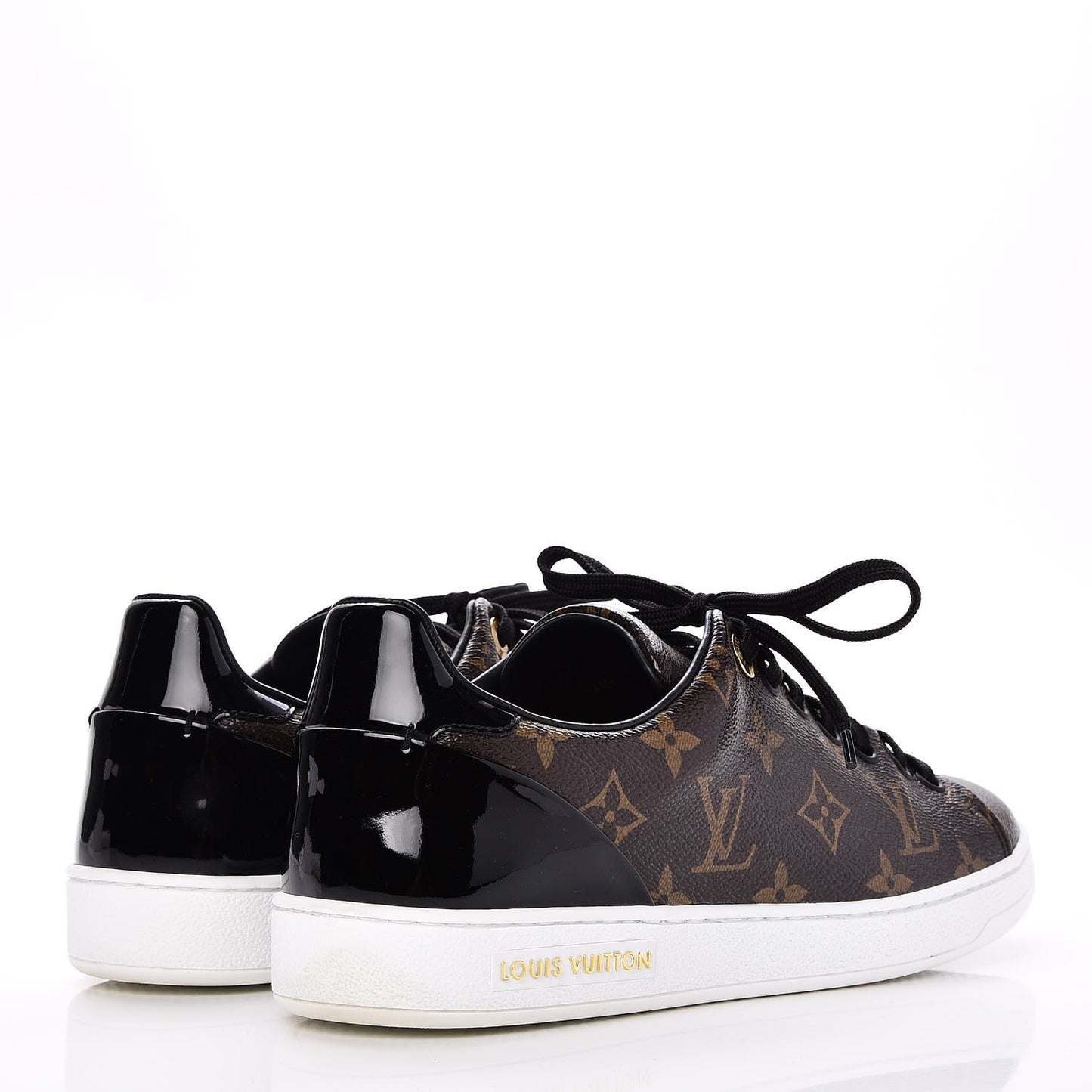 Patent Monogram Frontrow Sneakers 39