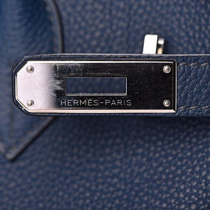 Hermes Togo Birkin 35 Bleu De Prusse 25 of 32