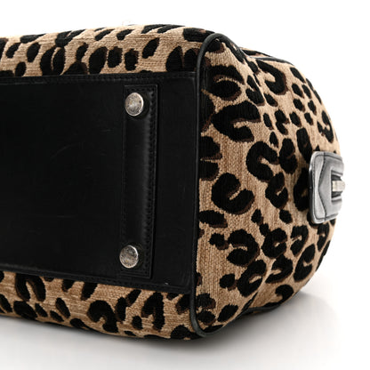 Louis Vuitton Jacquard Velvet Leopard Print Stephen Sprouse Speedy 10 of 16