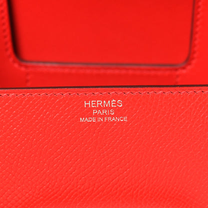 Hermes Epsom Mini Della Cavalleria Rouge de Coeur 6 of 9