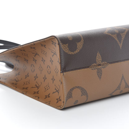 Louis Vuitton Reverse Monogram Giant Onthego MM 7 of 9