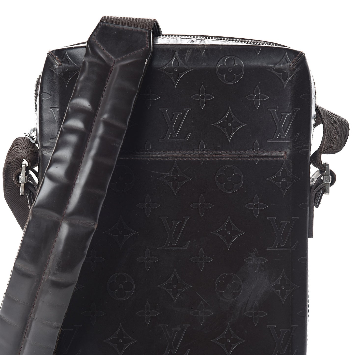 Monogram Glace Bobby Messenger Bag Brown