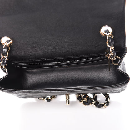 Chanel Caviar Quilted Mini Rectangular Flap Black 7 of 10