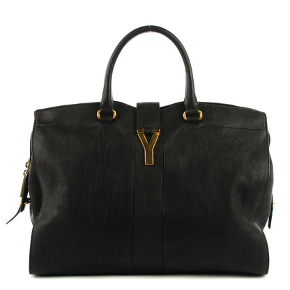 Saint Laurent Sheepskin Large Cabas ChYc Black 1 of 8