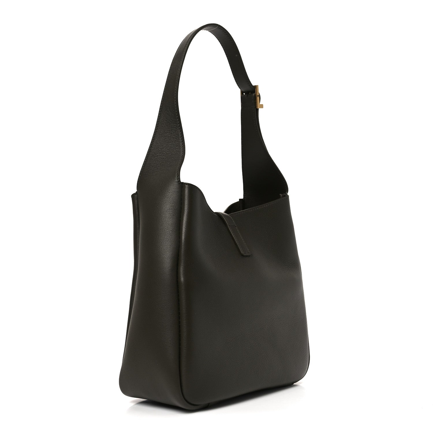 Saint Laurent Supple Calfskin Small Le 5 A 7 Soft Hobo Light Musk 3 of 9