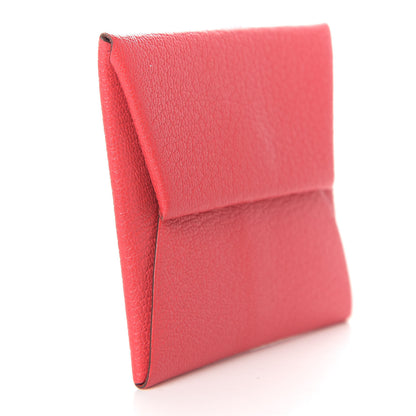 Hermes Chevre Mysore Bastia Coin Purse Bougainvillea 2 of 8