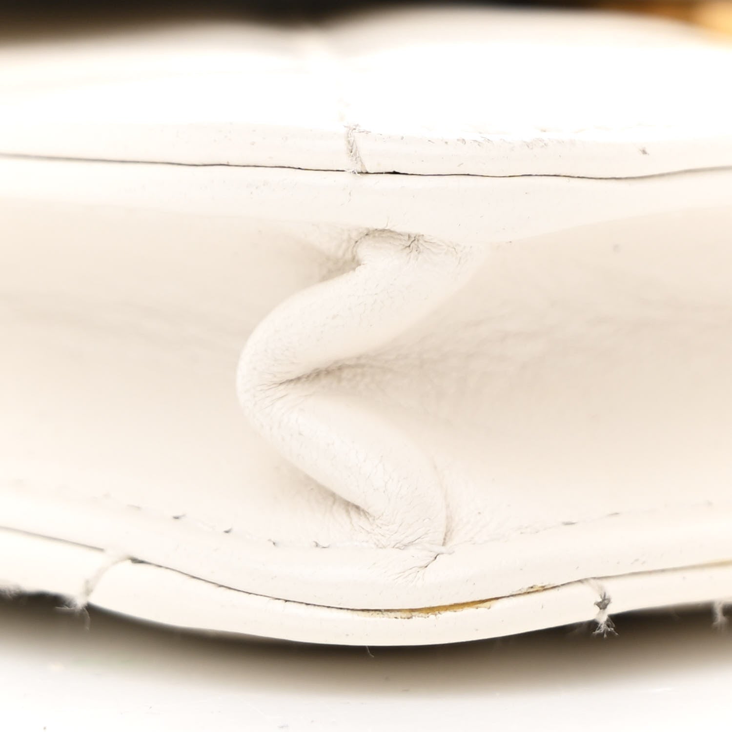 Chanel Calfskin Quilted Perfect Fit Coin Purse With Chain White 10 of 13