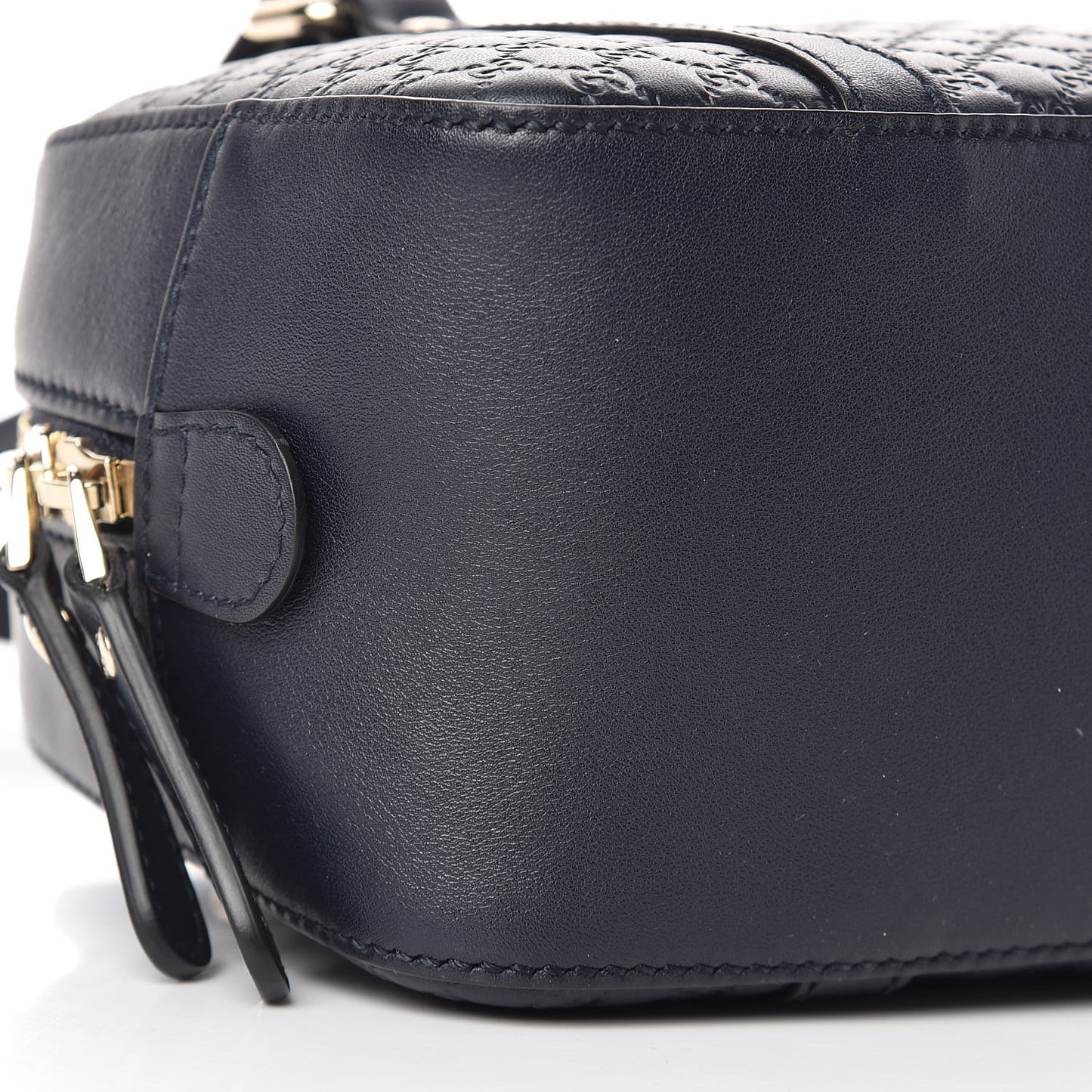 Soft Microguccissima Small Crossbody Bag Blue