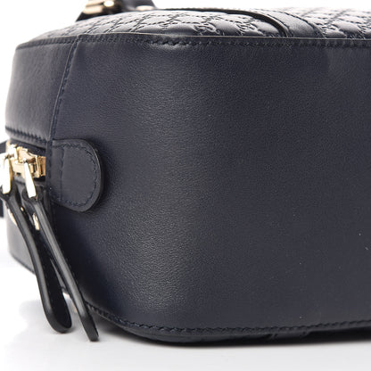 Gucci Soft Microguccissima Small Crossbody Bag Blue 10 of 11