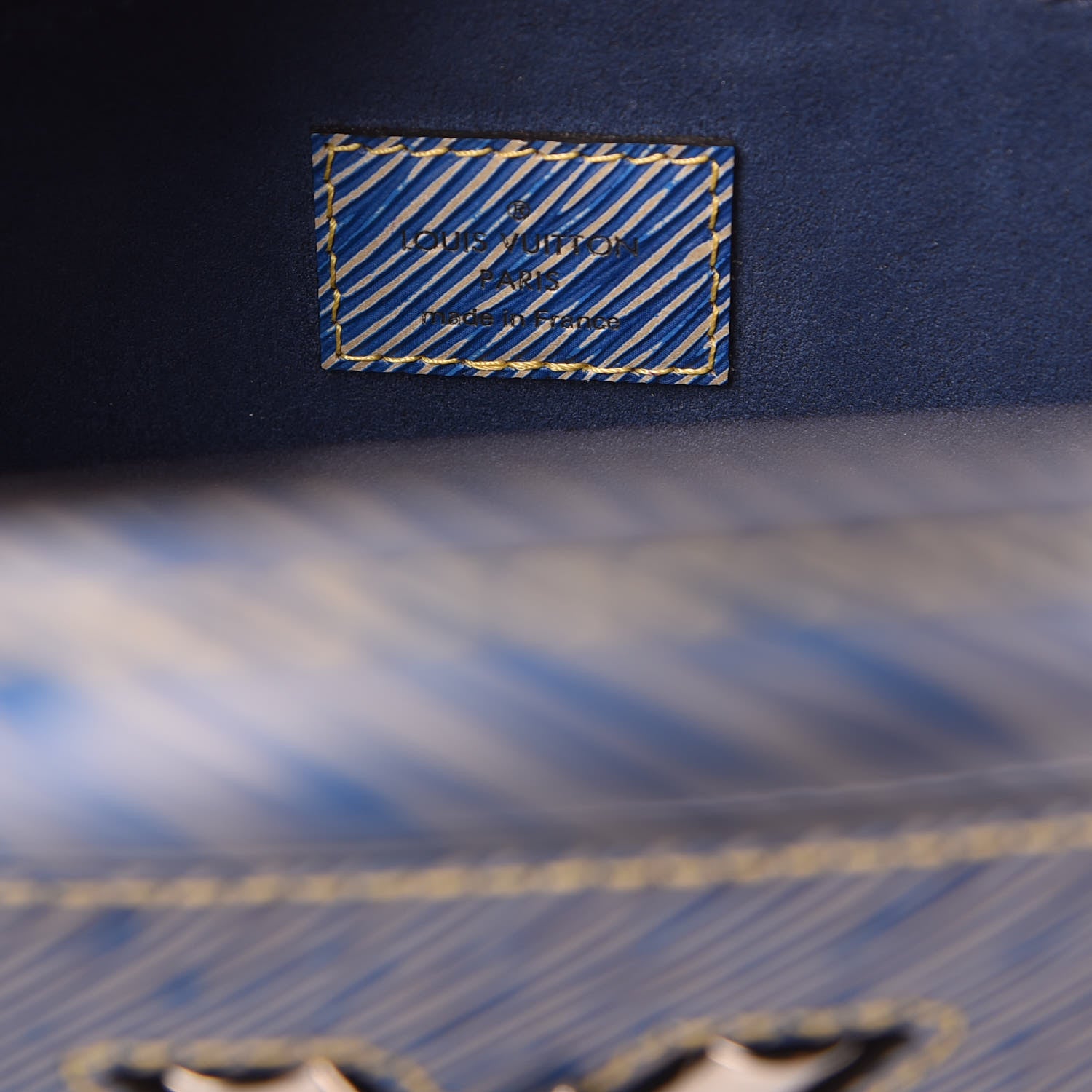 Louis Vuitton Epi Pins Twist Tote Denim Light 7 of 7