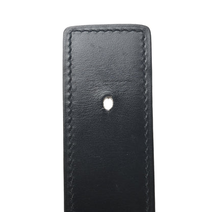 Hermes Box Togo 32mm Belt Strap 95 Black Gold 6 of 6