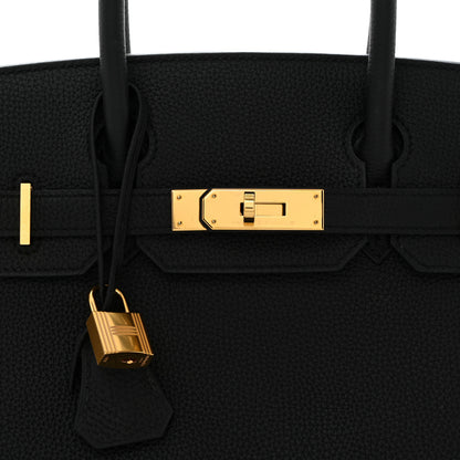 Hermes Togo Birkin 30 Black 8 of 10