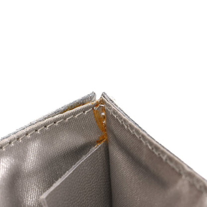 Chanel Metallic Lambskin Sac Pochette Argent 14 of 17