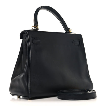 Hermes Swift Kelly Retourne 25 Black 2 of 11