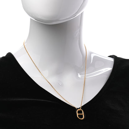 Hermes Swift O'Maillon Pendant Necklace Black 2 of 4