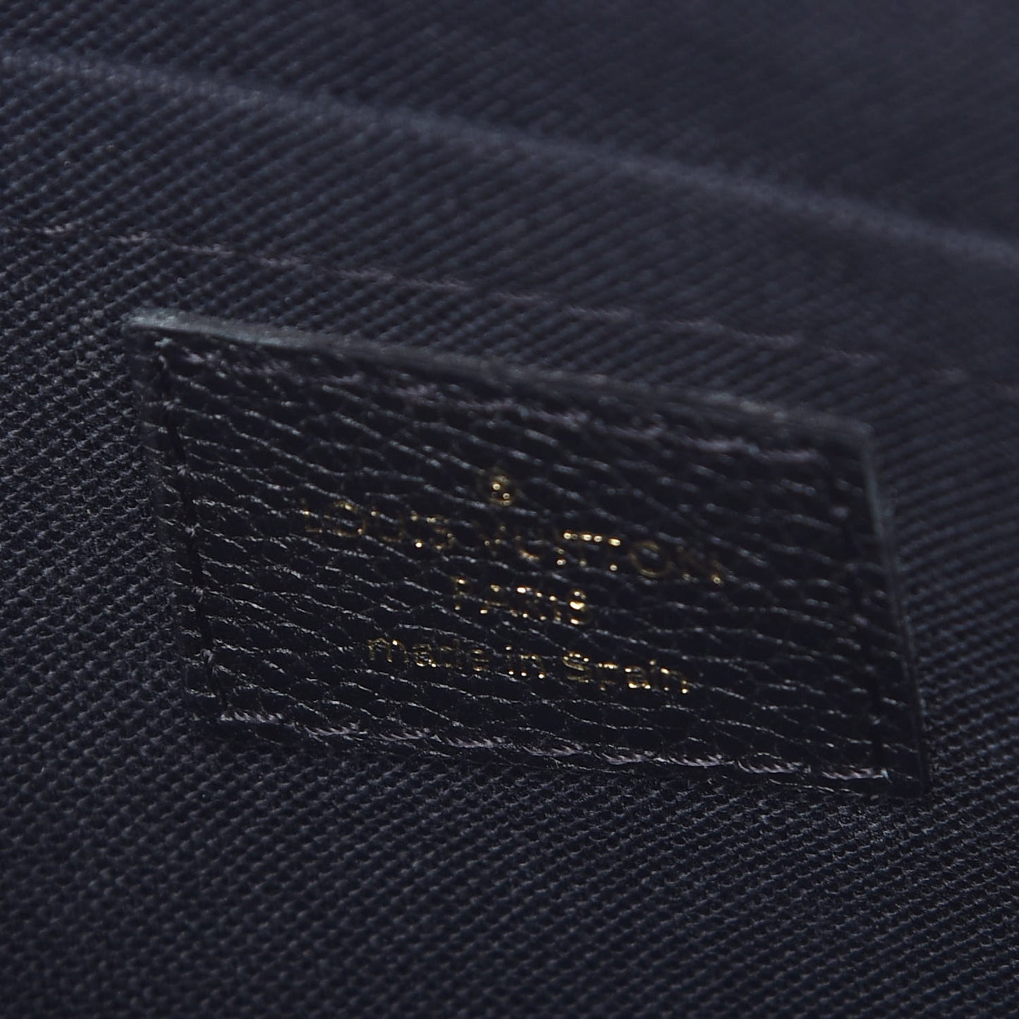 Monogram Pallas Clutch Black