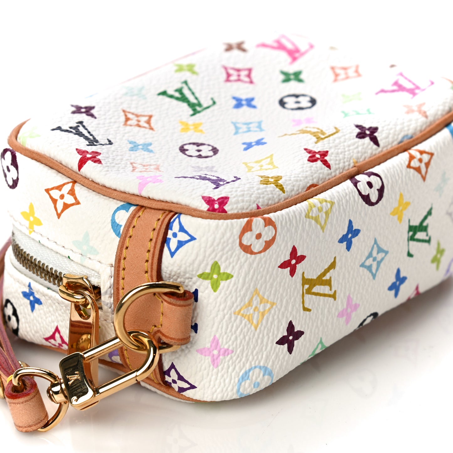 Monogram Multicolor Trousse Wapity White