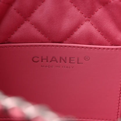 Chanel Shiny Calfskin Quilted Mini Chanel 22 Pink 6 of 10