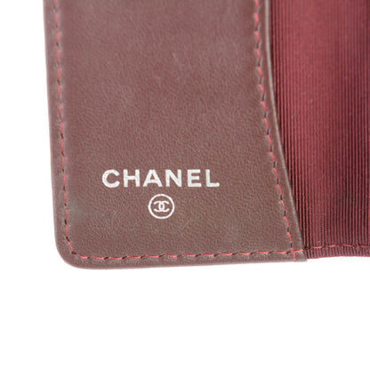 Chanel Lambskin Quilted 6 Key Holder Black 6 of 8
