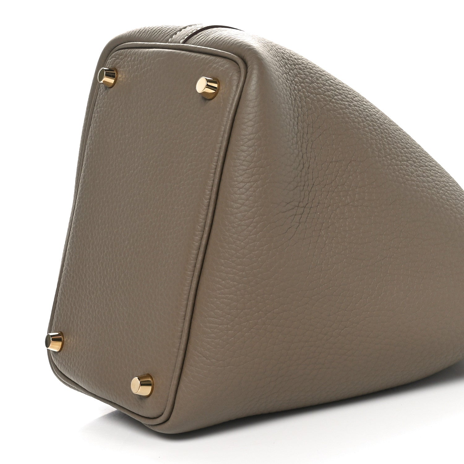 Hermes Taurillon Clemence Picotin Lock 18 PM Etoupe 10 of 11