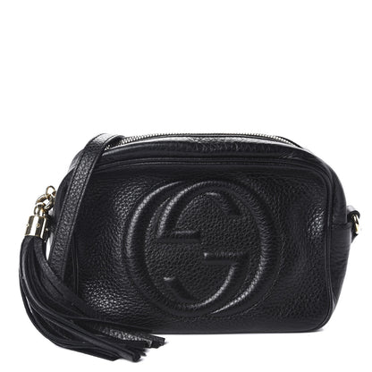 Gucci Pebbled Calfskin Small Soho Disco Bag Black 1 of 11