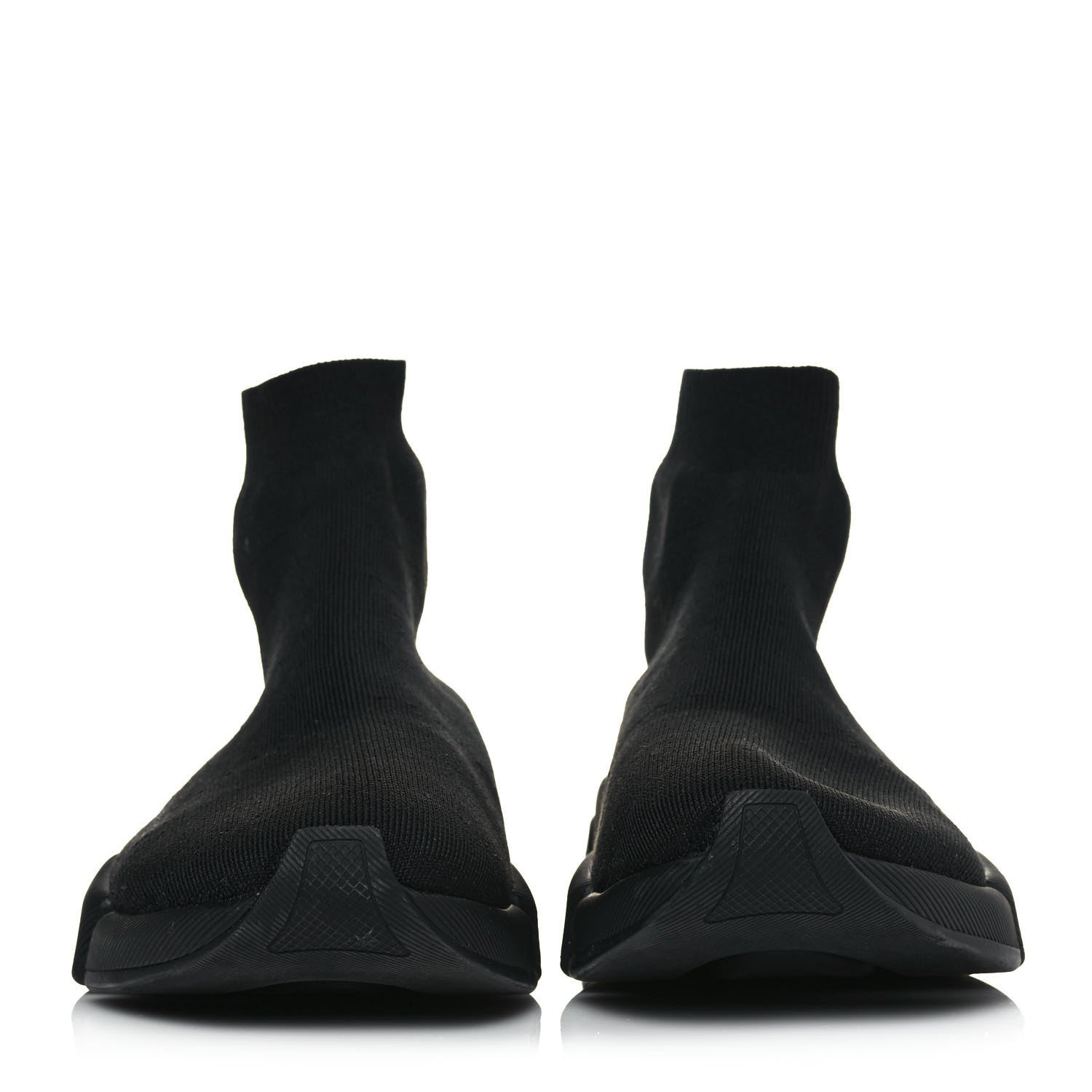 Balenciaga Technical 3D Recycled Knit Mens Speed 2.0 Sneakers 41 Monocolor Black 2 of 8
