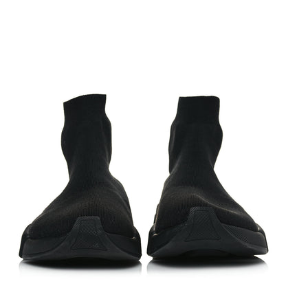 Balenciaga Technical 3D Recycled Knit Mens Speed 2.0 Sneakers 41 Monocolor Black 2 of 8