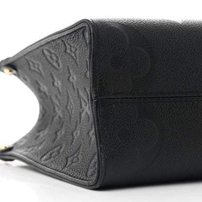Louis Vuitton Empreinte Monogram Giant Onthego PM Black 8 of 9