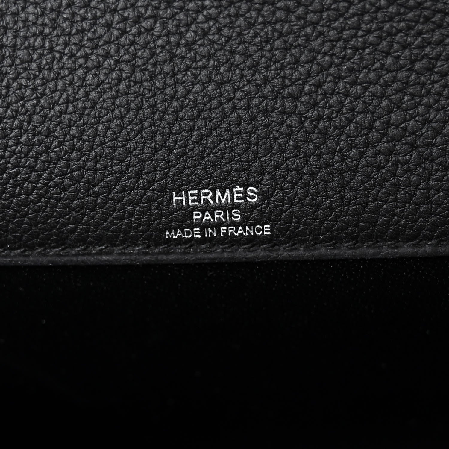 Hermes Togo Kelly Depeches 25 Pouch Black 7 of 11
