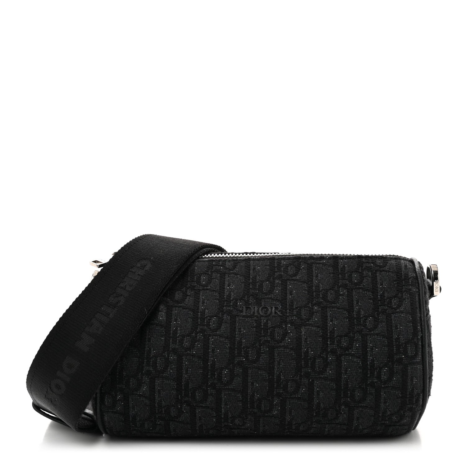 Christian Dior Oblique Roller Messenger Bag Black 1 of 10