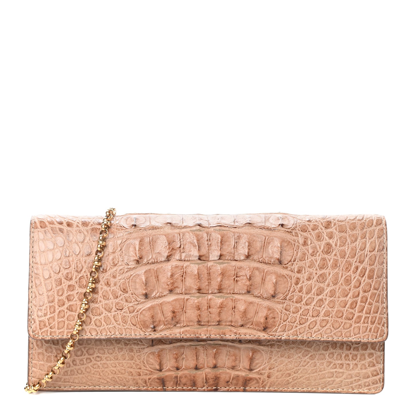 Alligator Chain Clutch Naturel