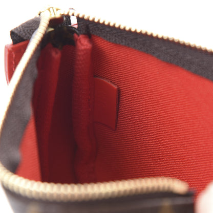 Louis Vuitton Monogram 2020 Christmas Animation Bumper Cars Mini Pochette Accessories Coquelicot 6 of 7