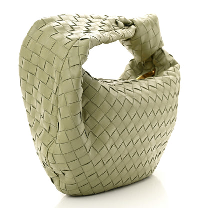 Bottega Veneta Nappa Intrecciato Teen Jodie Hobo Travertine 3 of 11