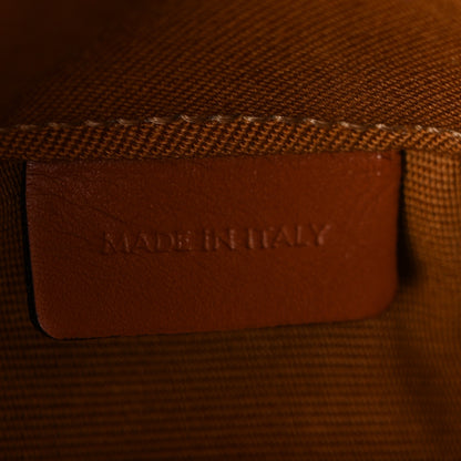 Celine Triomphe Canvas Triangle Crossbody Bag Tan 5 of 9