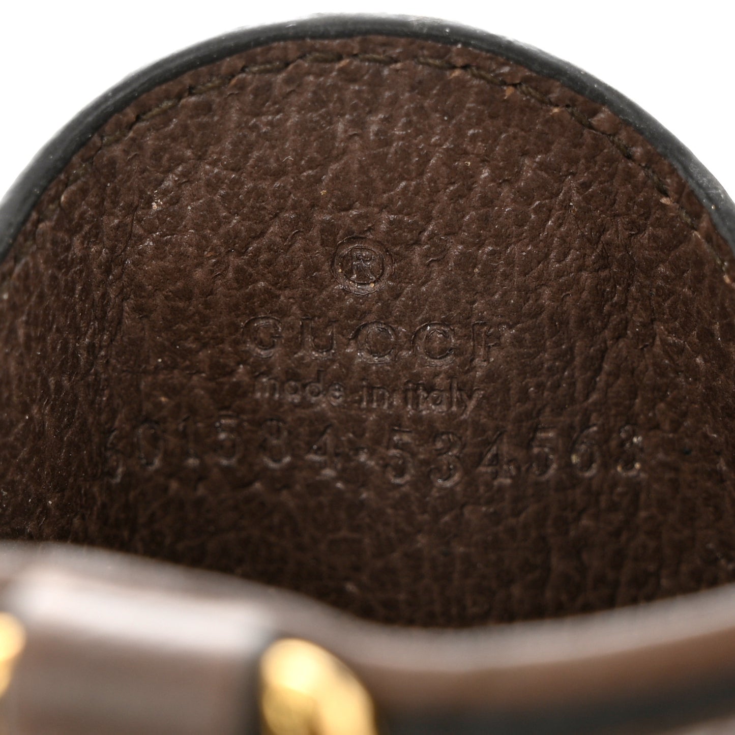 GG Supreme Monogram Ophidia ID Holder Beige Ebony New Acero