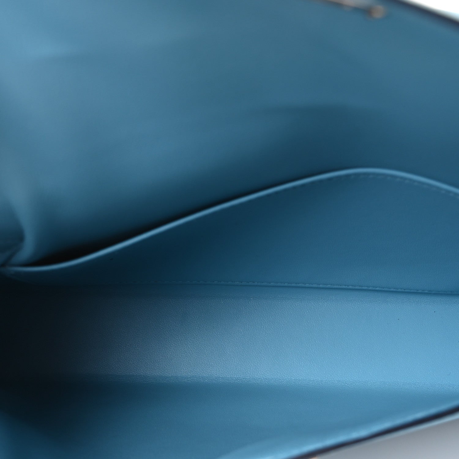 Hermes Madame Calfskin Kelly Elan Bleu du Nord 5 of 9