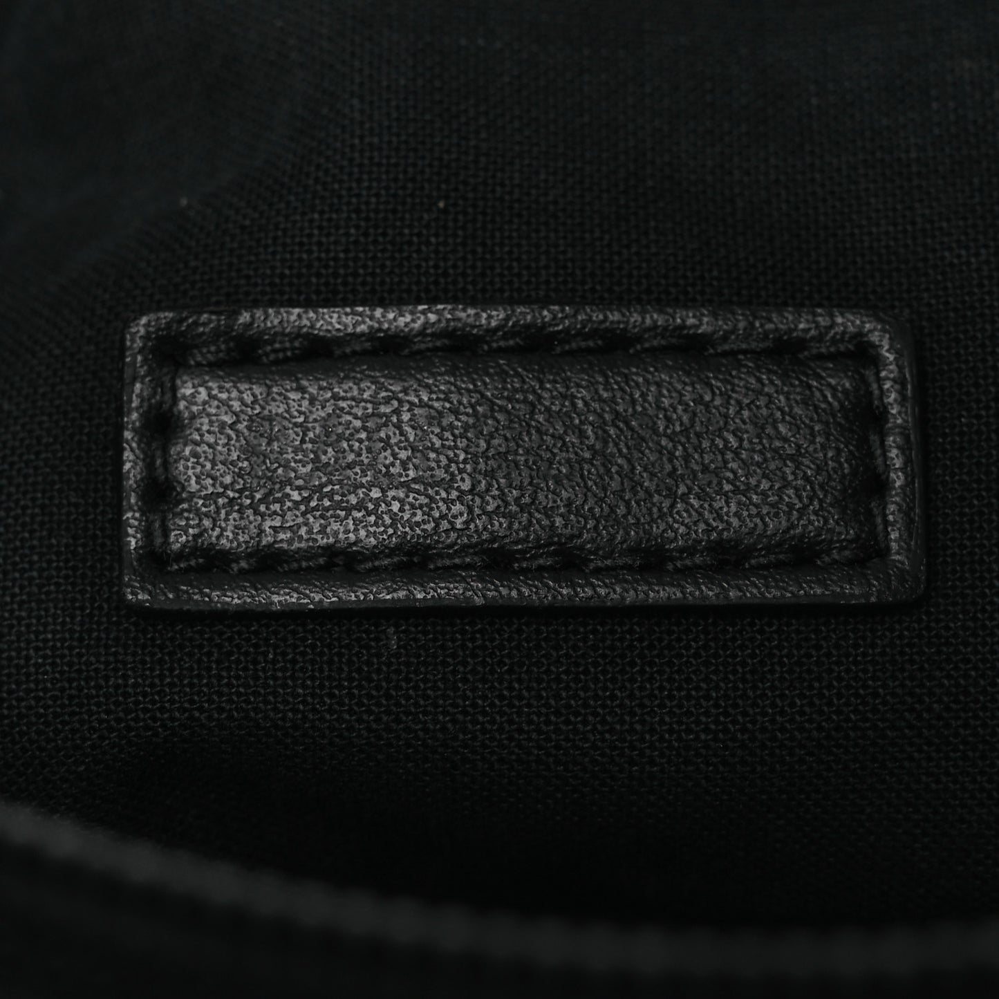 Nylon Explorer Crossbody Pouch Black