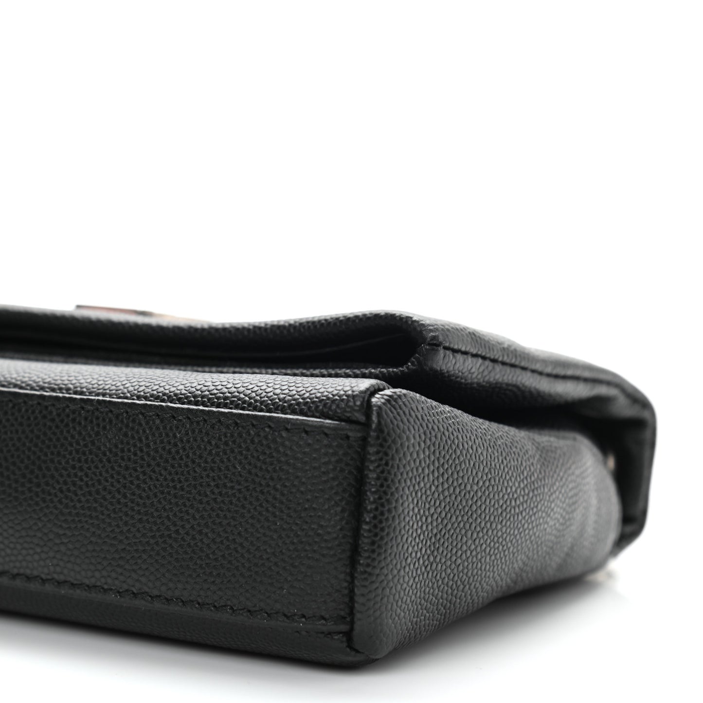 Grain De Poudre Monogram Toy West Hollywood Fold-Over Bag Black