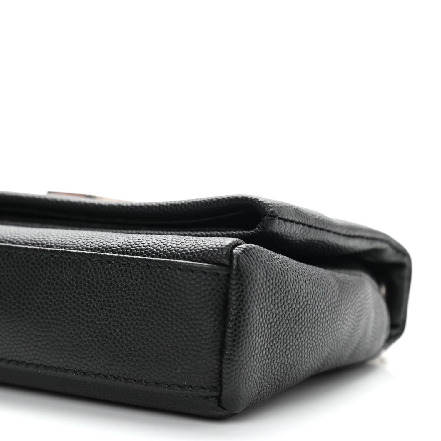 Saint Laurent Grain De Poudre Monogram Toy West Hollywood Fold-Over Bag Black 12 of 13