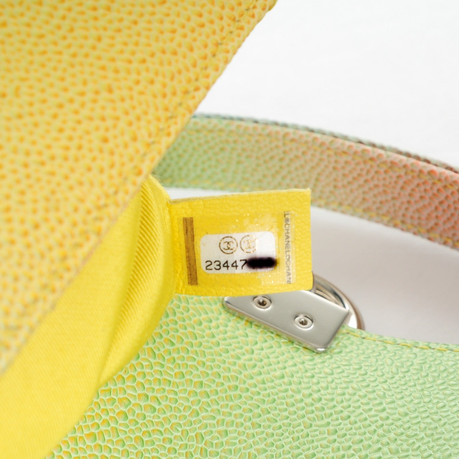 Chanel Caviar Quilted Medium Cuba Rainbow Boy Flap Multicolor 7 of 9