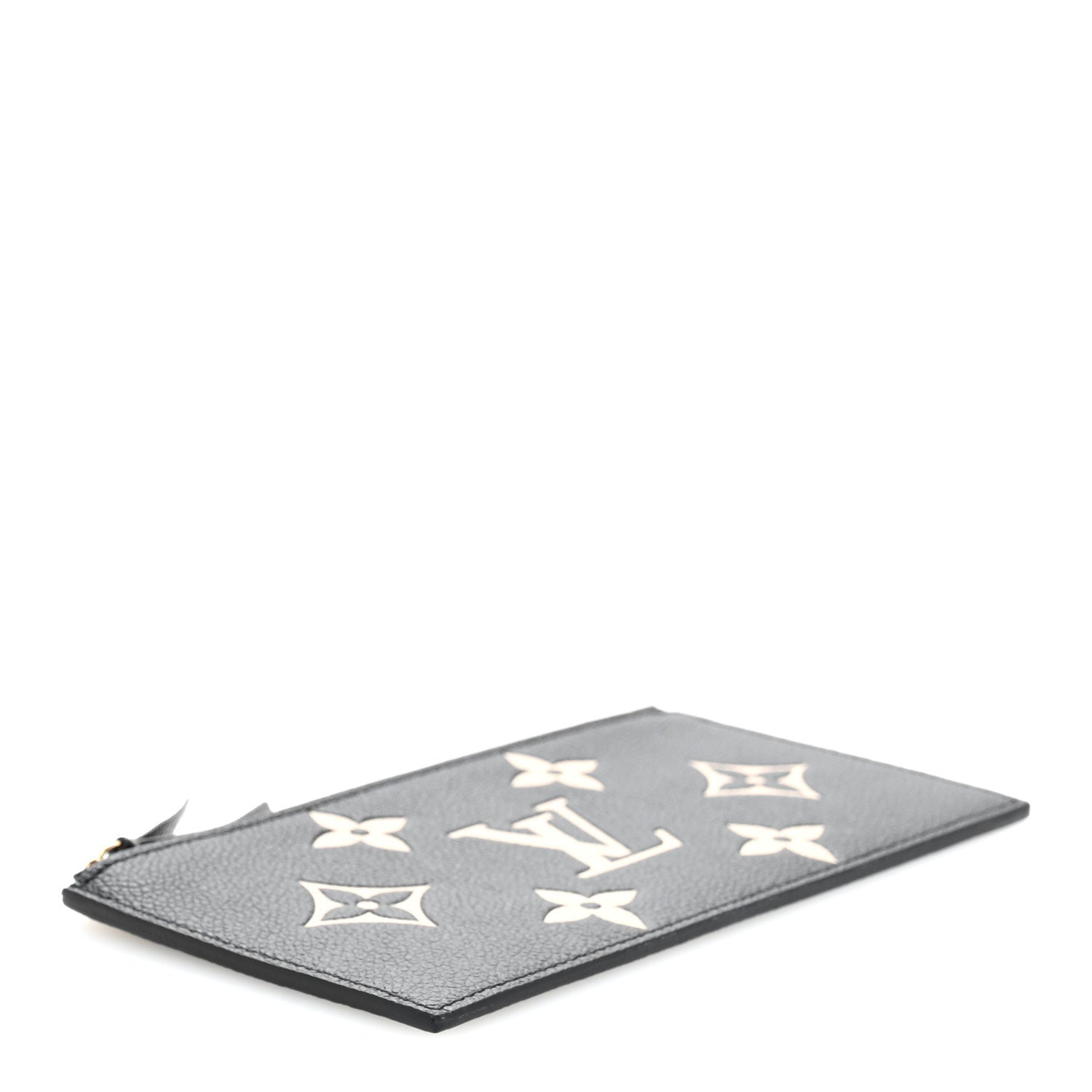 Louis Vuitton Empreinte Monogram Giant Crafty Pochette Felicie Zippered Insert Black 4 of 6