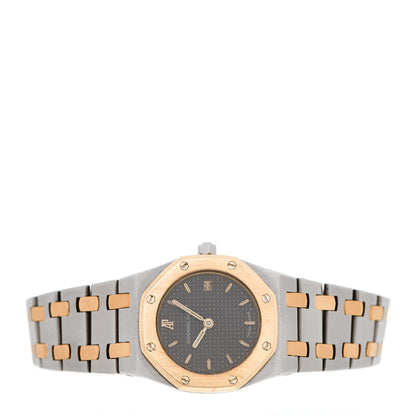 Audemars Piguet Stainless Steel 18K Yellow Gold 25mm Royal Oak Quartz Watch Grey 66270SA.OO.0722SA.01 2 of 4