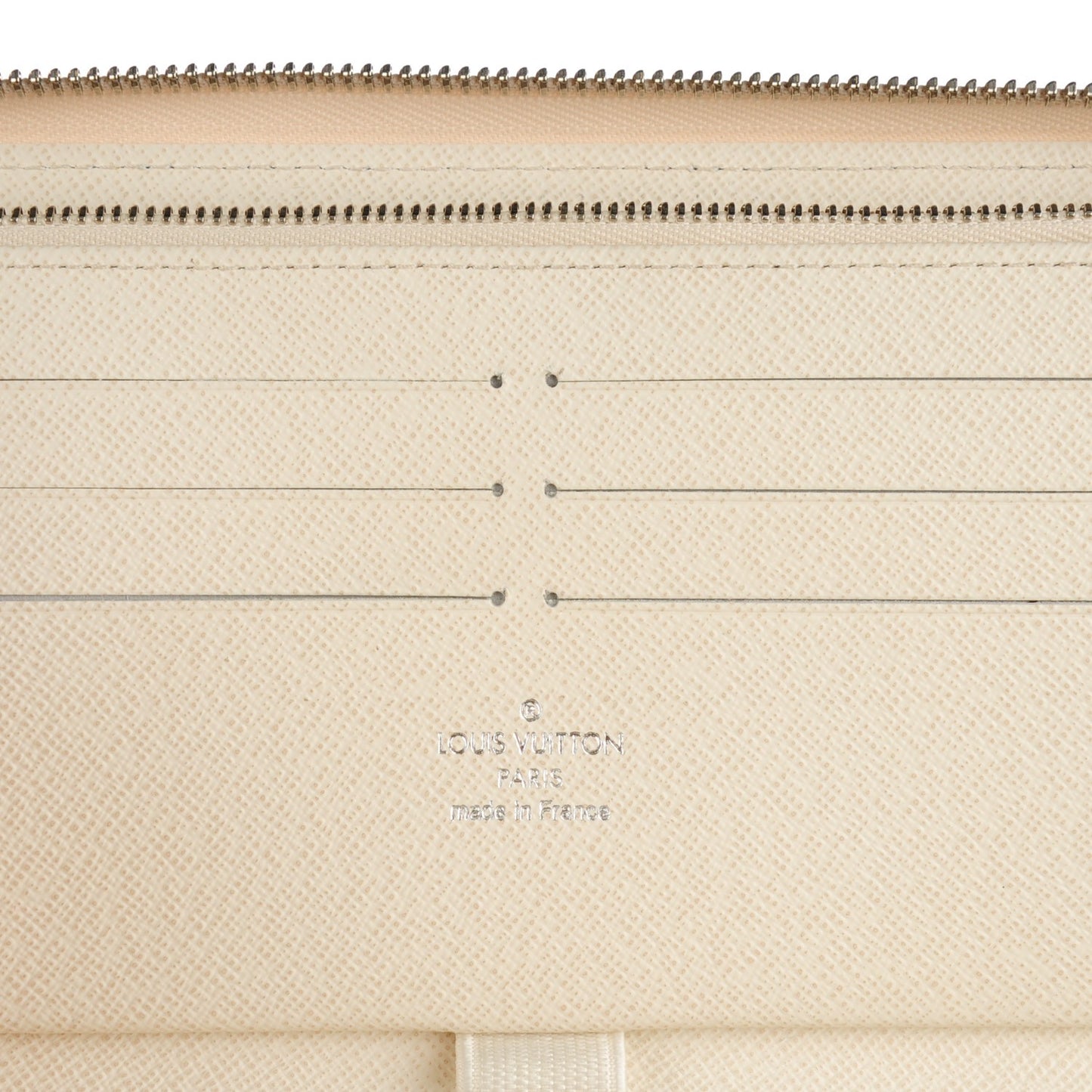 Epi Zippy Organizer Wallet Ivory