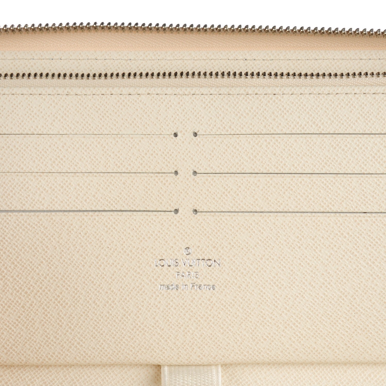 Louis Vuitton Epi Zippy Organizer Wallet Ivory 8 of 9