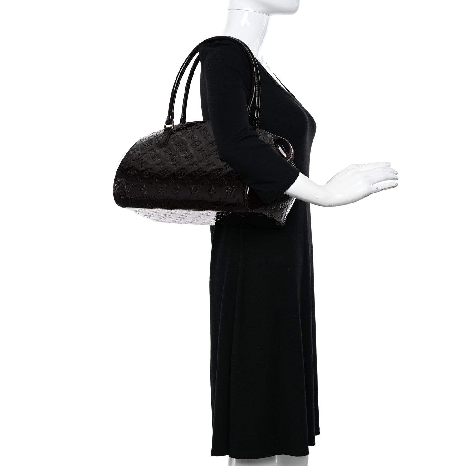Louis Vuitton Vernis Sherwood GM Amarante 2 of 9
