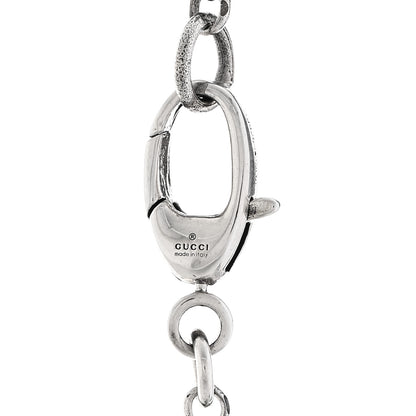Gucci Sterling Silver Double G Key Pendant Necklace 4 of 5
