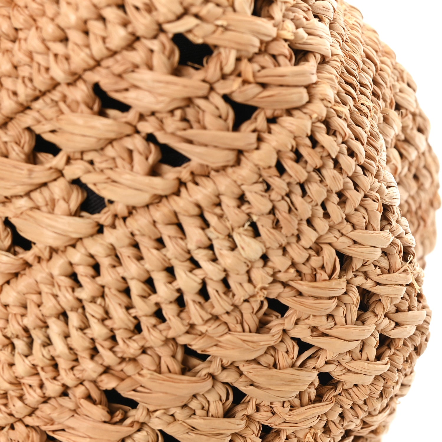 Saint Laurent Raffia Calfskin Small Panier Tote Naturel 11 of 11