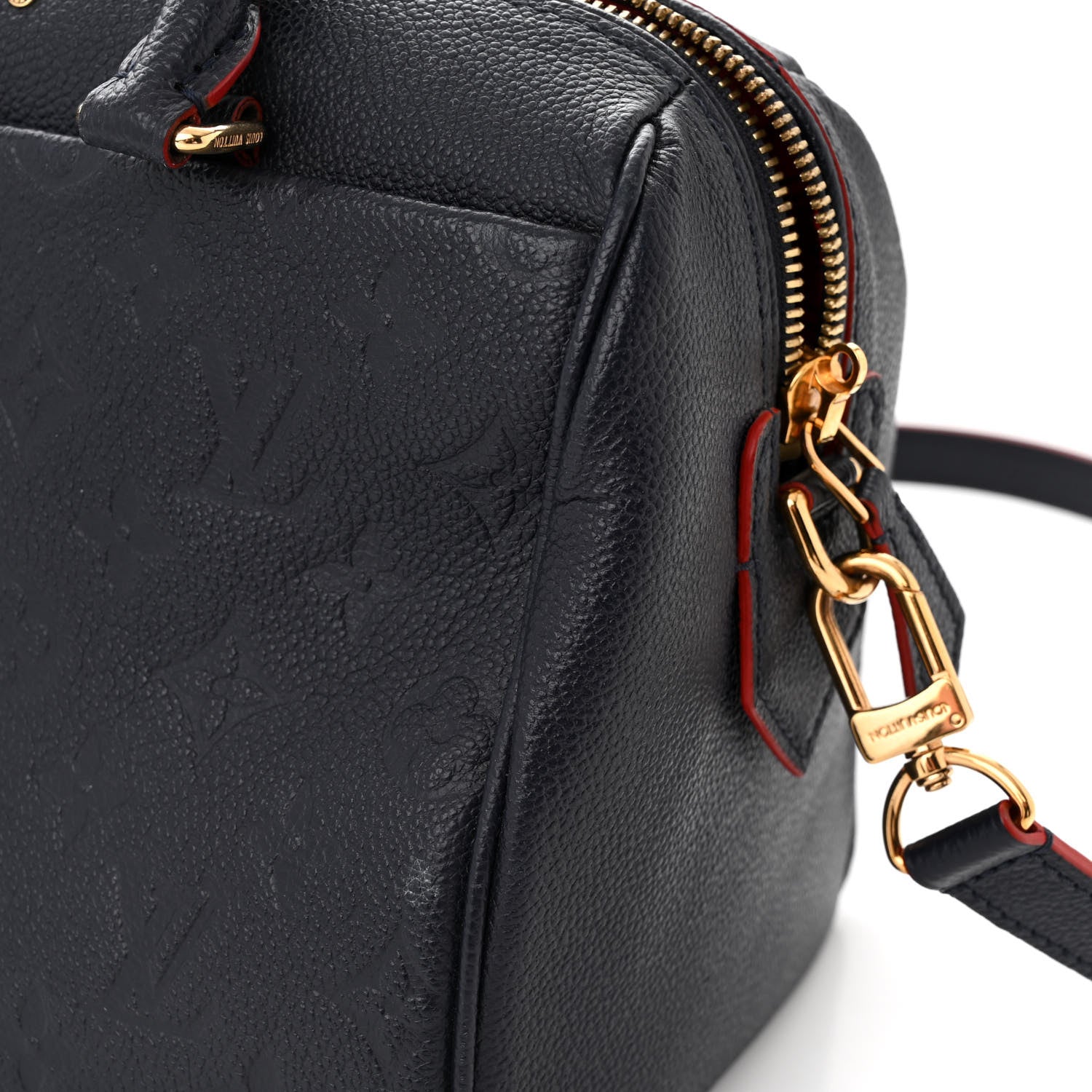 Louis Vuitton Empreinte Speedy Bandouliere 25 NM Marine Rouge 12 of 13